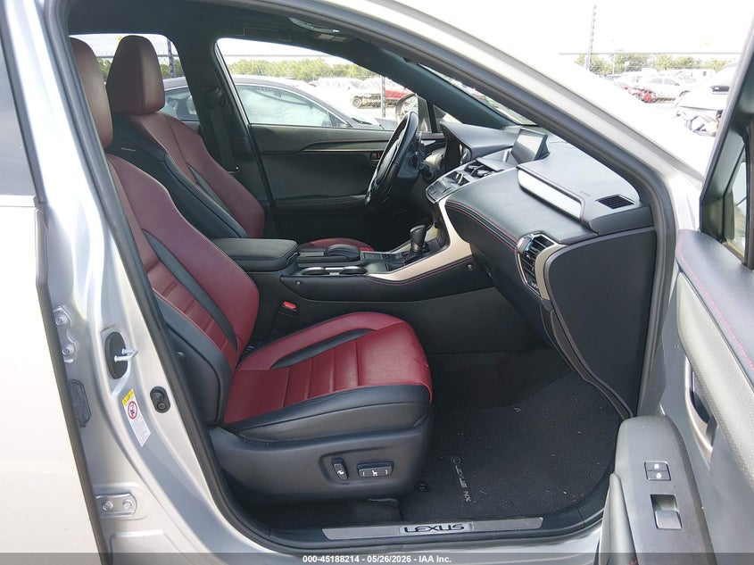2017 Lexus Nx VIN JTJYARBZ7H2074416 IAAI salvage auction — FRONT END, Salvage Title, sold $7,200 on 2026-07-13 (photo 5)