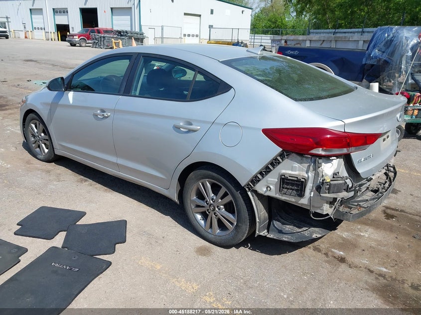2017 Hyundai Elantra VIN KMHD84LF0HU357888 IAAI salvage auction — REAR END, Clear (Michigan), sold $3,250 on 2026-07-20 (photo 3)