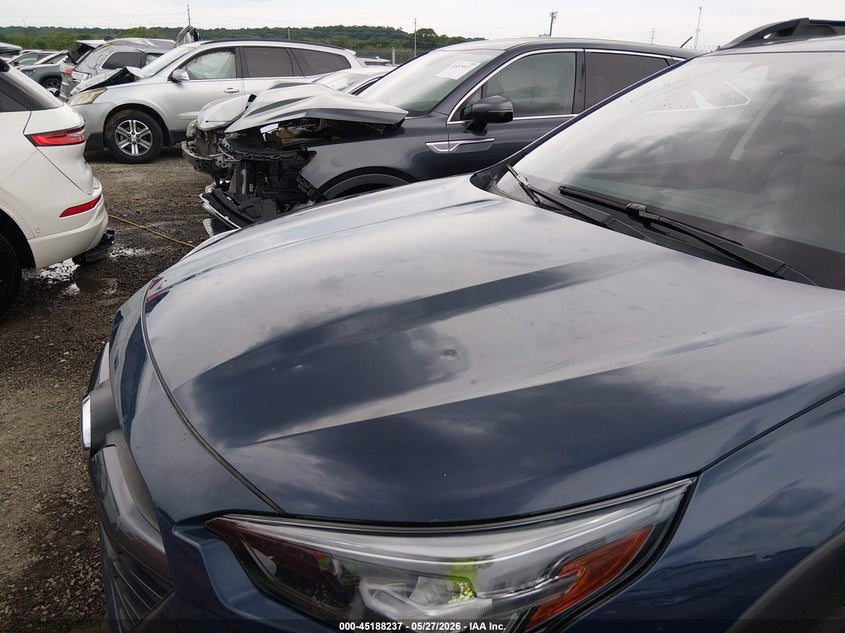 2025 Subaru Outback VIN 4S4BTANCXS3182389 IAAI salvage auction — HAIL, Clear (Oklahoma), sold $15,100 on 2026-08-01 (photo 6)