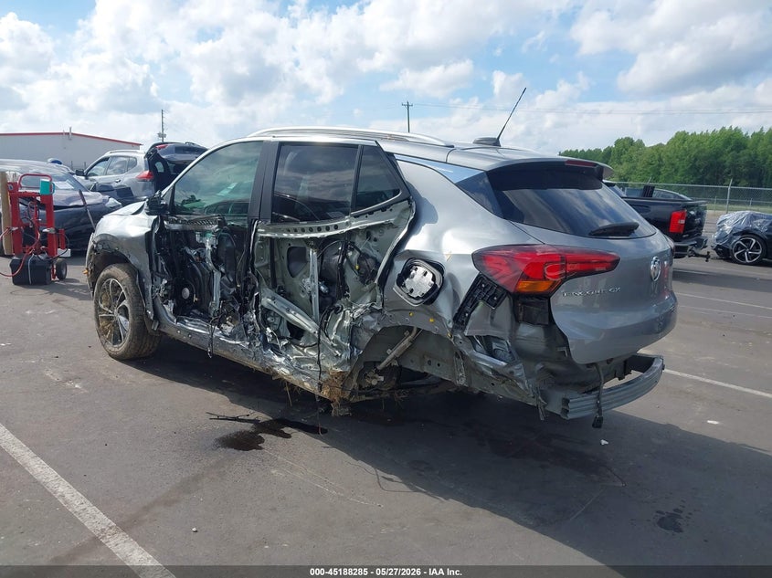 2023 Buick Encore gx VIN KL4MMDS25PB033662 IAAI salvage auction — SIDE, Salvage (North Carolina), sold $25 on 2026-07-29 (photo 3)