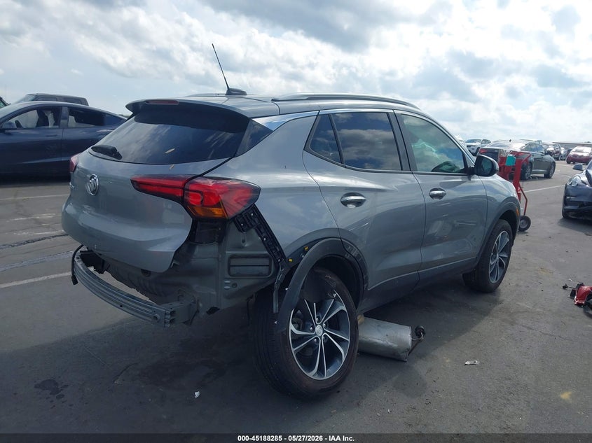 2023 Buick Encore gx VIN KL4MMDS25PB033662 IAAI salvage auction — SIDE, Salvage (North Carolina), sold $25 on 2026-07-29 (photo 4)