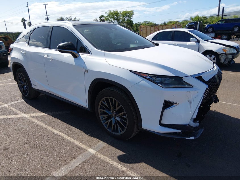 2018 Lexus Rx 450h VIN 2T2BGMCA6JC022572 — IAAI salvage auction photo