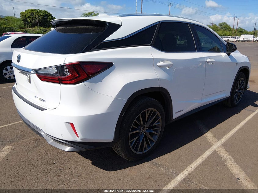 2018 Lexus Rx VIN 2T2BGMCA6JC022572 IAAI salvage auction — FRONT END, Clear (Hawaii), sold $10,550 on 2026-07-21 (photo 4)