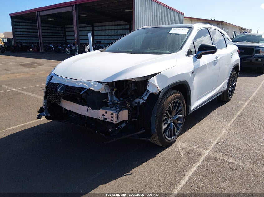 2018 Lexus Rx VIN 2T2BGMCA6JC022572 IAAI salvage auction — FRONT END, Clear (Hawaii), sold $10,550 on 2026-07-21 (photo 6)
