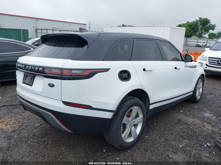 2020 Land rover Range rover velar VIN SALYB2EX6LA269481 IAAI salvage auction — LEFT FRONT, Clear (Oklahoma), sold $10,475 on 2026-09-11 (photo 4)