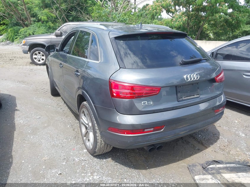 2018 Audi Q3 VIN WA1HCCFS4JR021204 IAAI salvage auction — FRONT END, Salvage Title, sold $4,600 on 2026-07-14 (photo 3)
