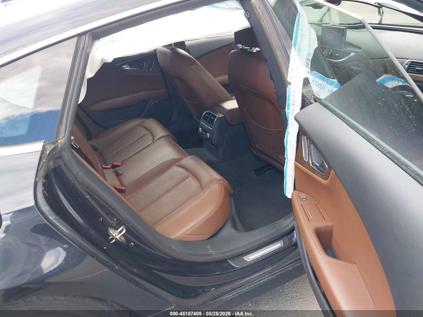 2016 Audi A7 VIN WAUWGAFCXGN005259 IAAI salvage auction — RIGHT FRONT, Salvage Title, sold $3,500 on 2026-07-09 (photo 8)