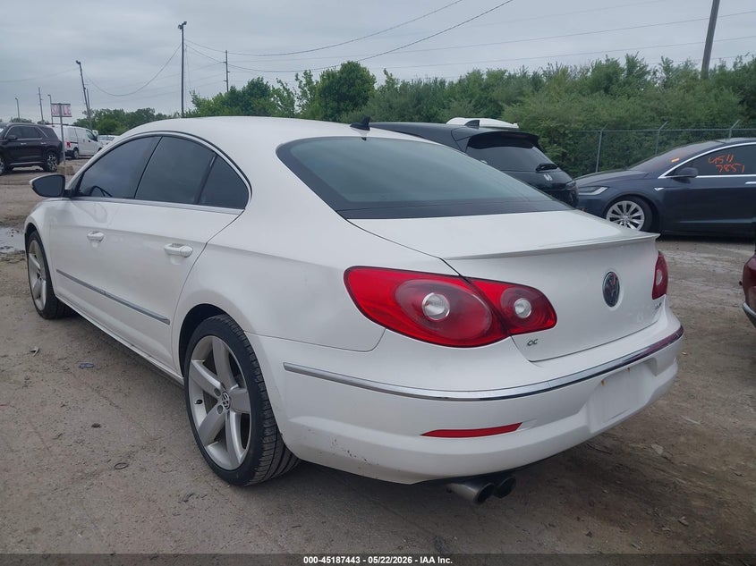 2011 Volkswagen Passat cc VIN WVWHN7AN6BE718293 IAAI salvage auction — NORMAL WEAR, Original (Ohio), sold $800 on 2026-07-07 (photo 3)
