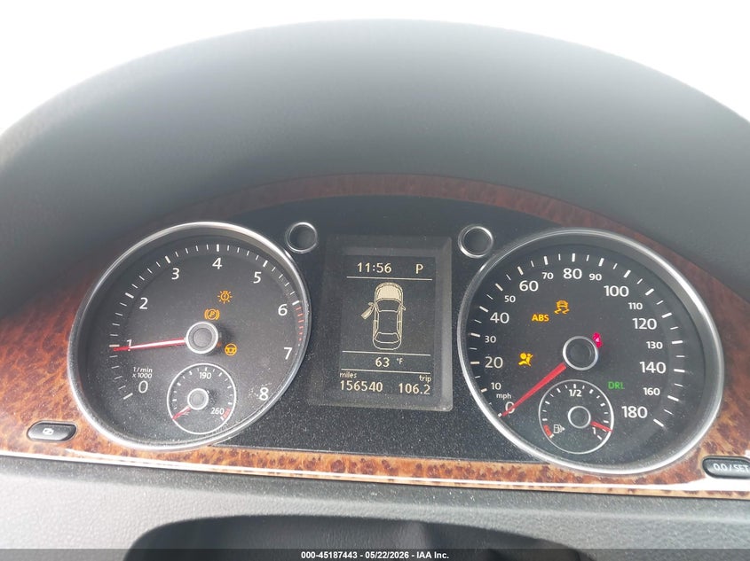 2011 Volkswagen Passat cc VIN WVWHN7AN6BE718293 IAAI salvage auction — NORMAL WEAR, Original (Ohio), sold $800 on 2026-07-07 (photo 7)