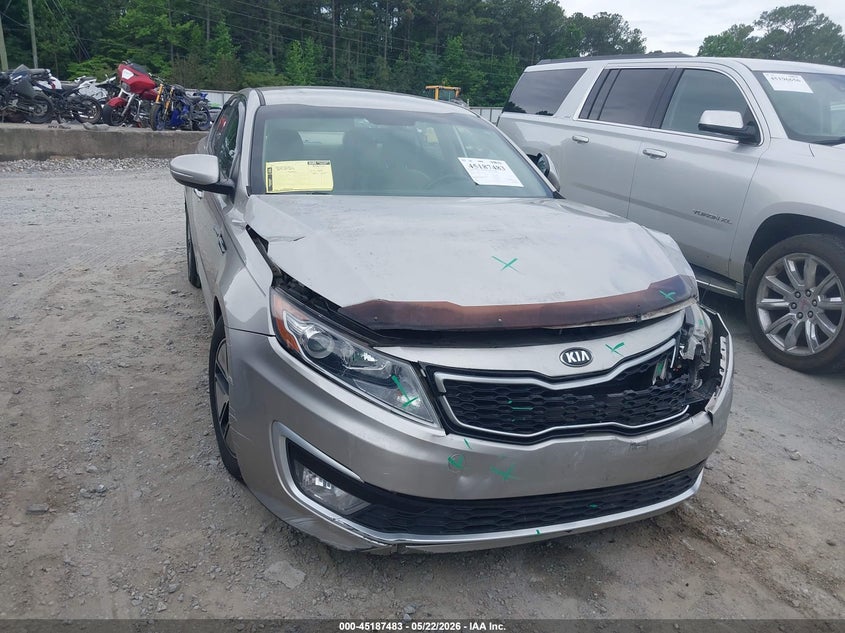 2013 Kia Optima VIN KNAGM4AD5D5058364 IAAI salvage auction — FRONT END, Salvage (Georgia), sold $275 on 2026-07-28 (photo 1)