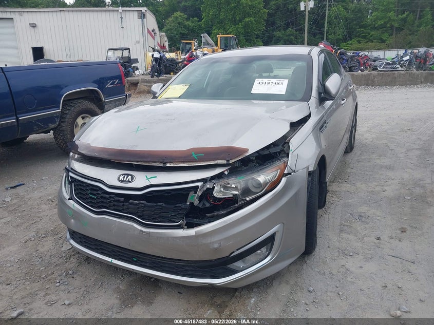 2013 Kia Optima VIN KNAGM4AD5D5058364 IAAI salvage auction — FRONT END, Salvage (Georgia), sold $275 on 2026-07-28 (photo 2)