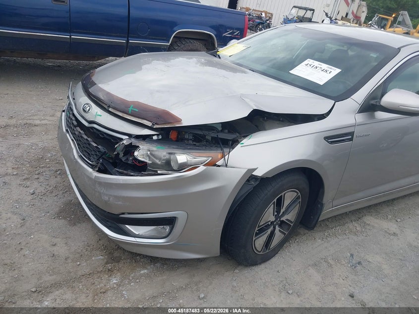 2013 Kia Optima VIN KNAGM4AD5D5058364 IAAI salvage auction — FRONT END, Salvage (Georgia), sold $275 on 2026-07-28 (photo 6)