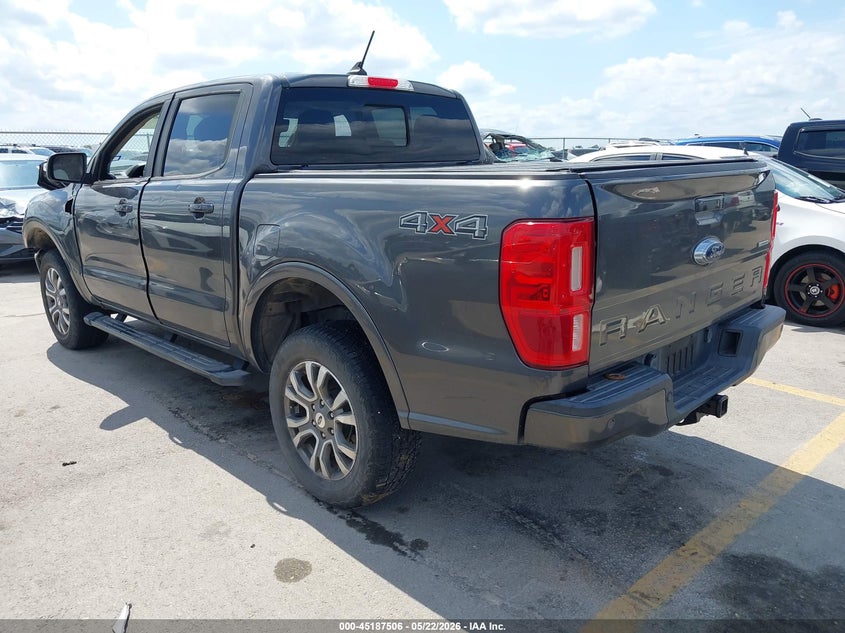 2019 Ford Ranger VIN 1FTER4FH0KLB14923 IAAI salvage auction — FRONT END, Original (Texas), sold $8,350 on 2026-07-30 (photo 3)