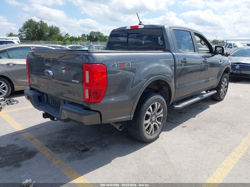 2019 Ford Ranger VIN 1FTER4FH0KLB14923 IAAI salvage auction — FRONT END, Original (Texas), sold $8,350 on 2026-07-30 (photo 4)