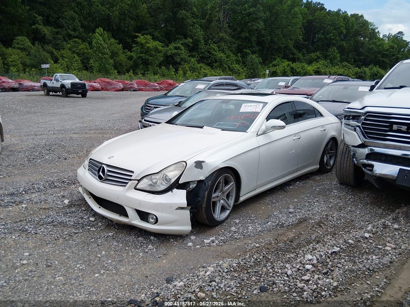 2008 Mercedes-benz Cls-klasse VIN WDDDJ72X48A127640 IAAI salvage auction — FRONT END, Clear (Tennessee), sold $1,200 on 2026-08-13 (photo 2)