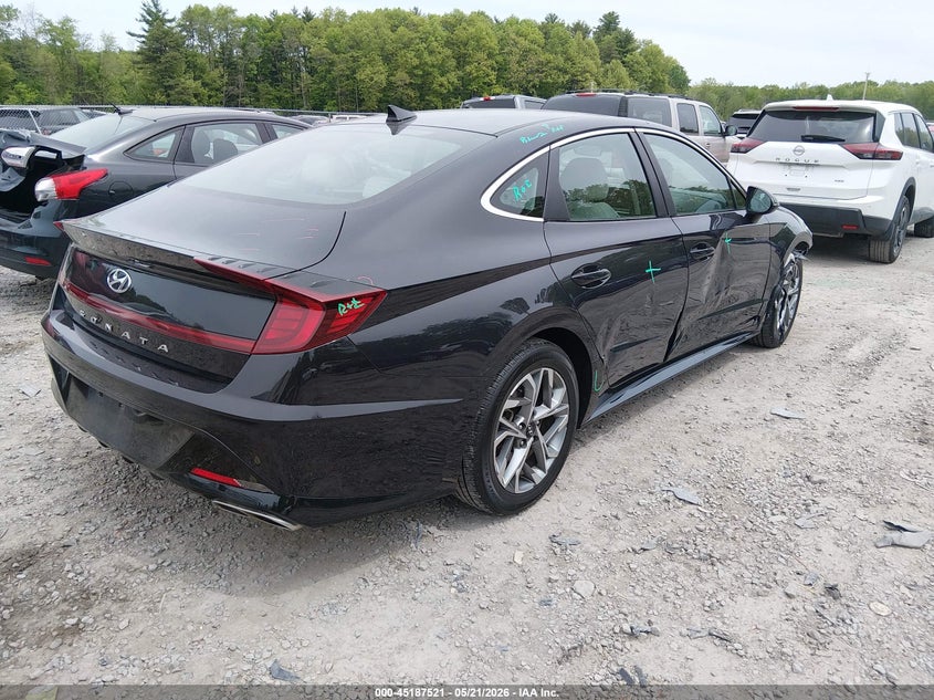 2023 Hyundai Sonata VIN KMHL64JA5PA283098 IAAI salvage auction — FRONT END, Mv-907A (New York), sold $3,575 on 2026-07-07 (photo 4)