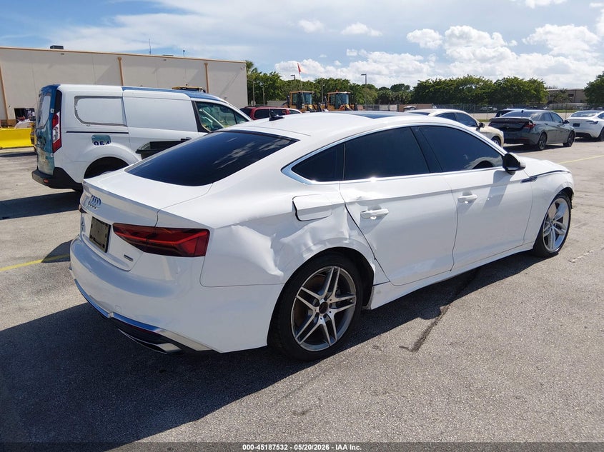2021 Audi VIN WAUDACF55MA059366 IAAI salvage auction — RIGHT SIDE, Clear (Illinois), sold $7,800 on 2026-07-09 (photo 4)
