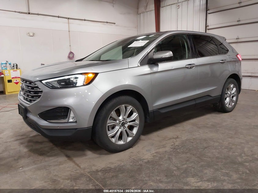 2023 Ford Edge VIN 2FMPK4K98PBA57899 IAAI salvage auction — HAIL, Salvage (Iowa), sold $9,625 on 2026-07-21 (photo 2)