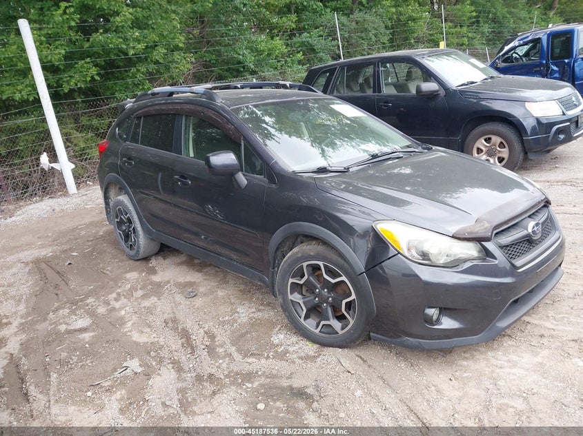 2014 Subaru Xv crosstrek VIN JF2GPAVC4E8206919 IAAI salvage auction — LEFT FRONT, Salvage (Indiana), sold $500 on 2026-07-08 (photo 1)