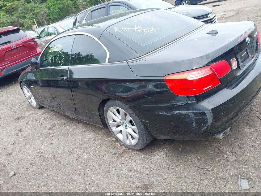 2011 BMW 3 series VIN WBADW7C58BE545625 IAAI salvage auction — NORMAL WEAR, Salvage (Texas), sold $1,550 on 2026-07-07 (photo 2)