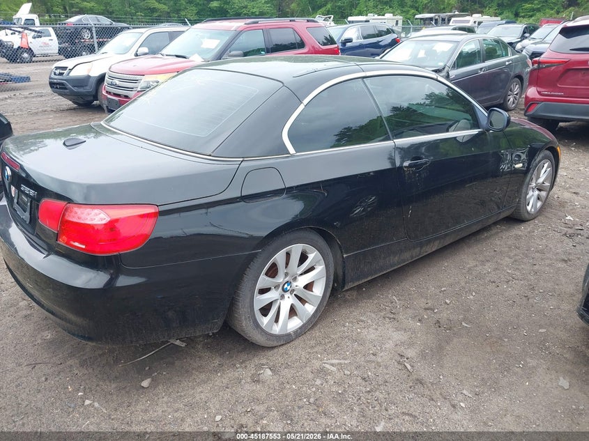 2011 BMW 3 series VIN WBADW7C58BE545625 IAAI salvage auction — NORMAL WEAR, Salvage (Texas), sold $1,550 on 2026-07-07 (photo 3)
