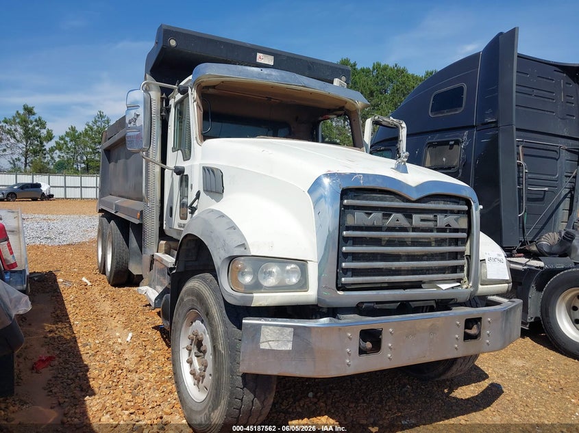 2017 Mack Granite VIN 1M2AX04C1HM036106 IAAI salvage auction — ROLLOVER, Salvage (Georgia), sold $21,550 on 2026-07-22 (photo 1)