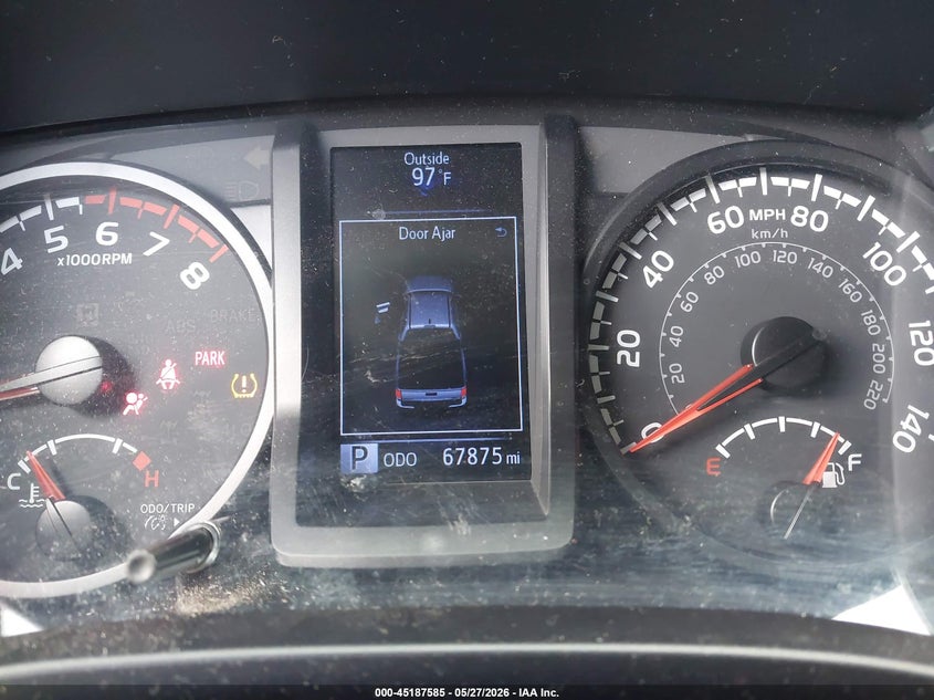 2020 Toyota Tacoma VIN 5TFAX5GN8LX186283 IAAI salvage auction — FRONT END, Rebuildable (Florida), sold $25 on 2026-07-22 (photo 7)