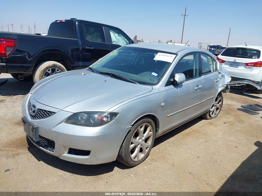 2009 Mazda 3 VIN JM1BK32G391247437 IAAI salvage auction — REAR END, Salvage (Texas), sold $150 on 2026-07-14 (photo 2)