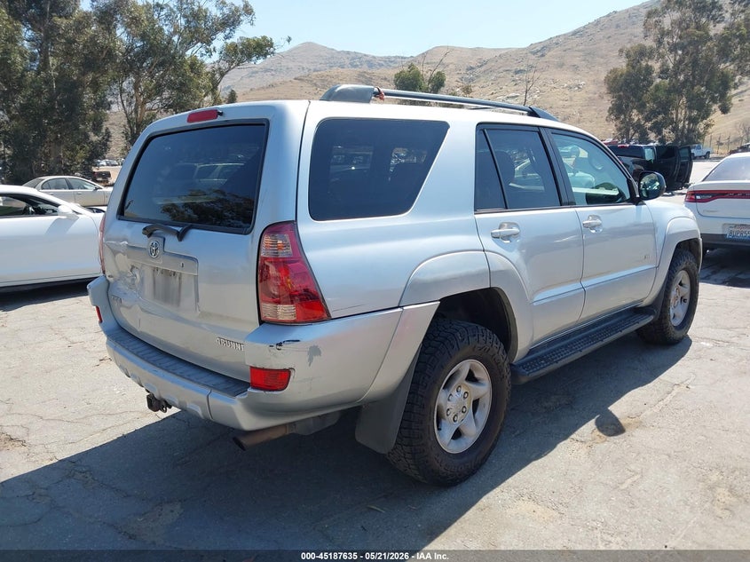 2004 Toyota 4runner VIN JTEZU14RX40022289 IAAI salvage auction — NORMAL WEAR, Salvage (Idaho), sold $1,900 on 2026-07-28 (photo 4)