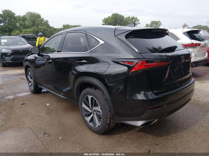 2020 Lexus Nx VIN JTJGARDZ6L2225831 IAAI salvage auction — RIGHT FRONT, Salvage Title, sold $8,250 on 2026-07-29 (photo 3)