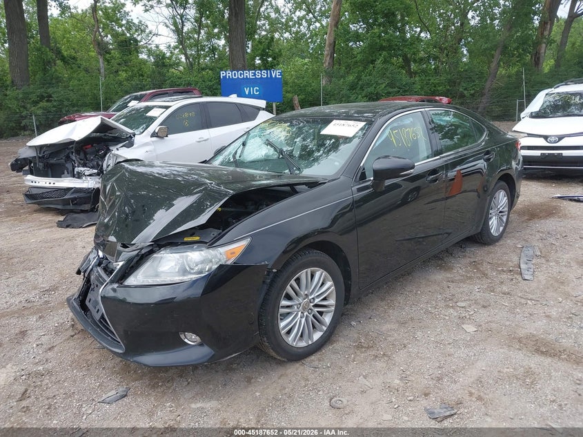 2014 Lexus ES VIN JTHBK1GG0E2086416 IAAI salvage auction — FRONT END, Clear (Indiana), sold $2,000 on 2026-07-08 (photo 2)