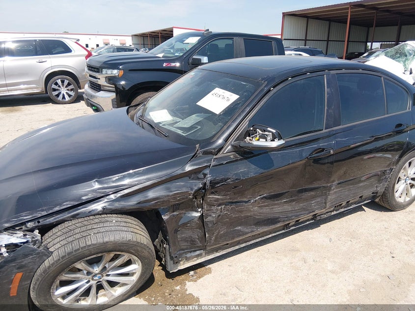 2018 BMW 3er VIN WBA8E5G58JNV03151 IAAI salvage auction — LEFT SIDE, Salvage (Texas), sold $2,050 on 2026-07-21 (photo 6)