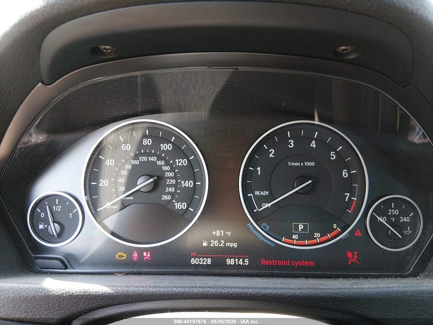 2018 BMW 3er VIN WBA8E5G58JNV03151 IAAI salvage auction — LEFT SIDE, Salvage (Texas), sold $2,050 on 2026-07-21 (photo 7)