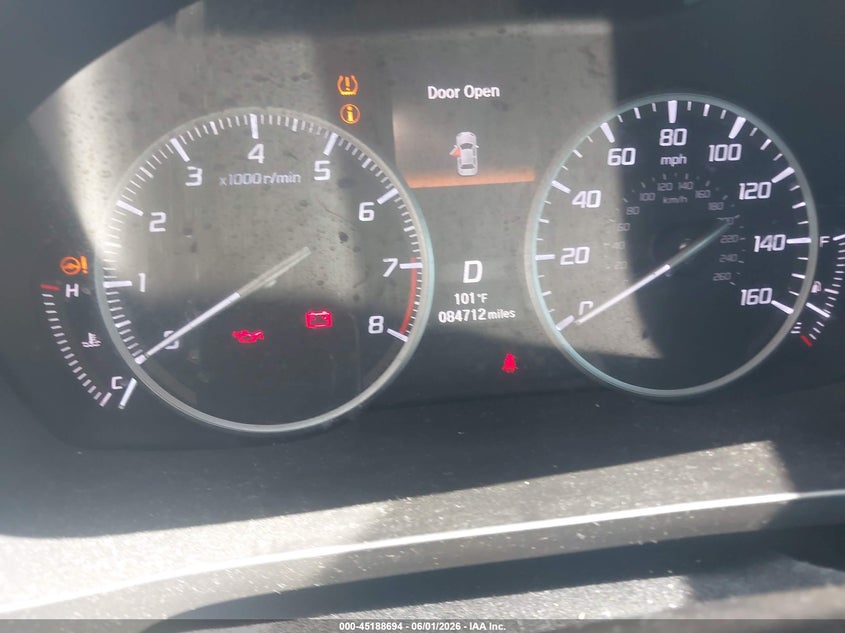 2021 Acura Ilx VIN 19UDE2F38MA003133 IAAI salvage auction — FRONT END, Original (Texas), sold $3,750 on 2026-09-03 (photo 7)