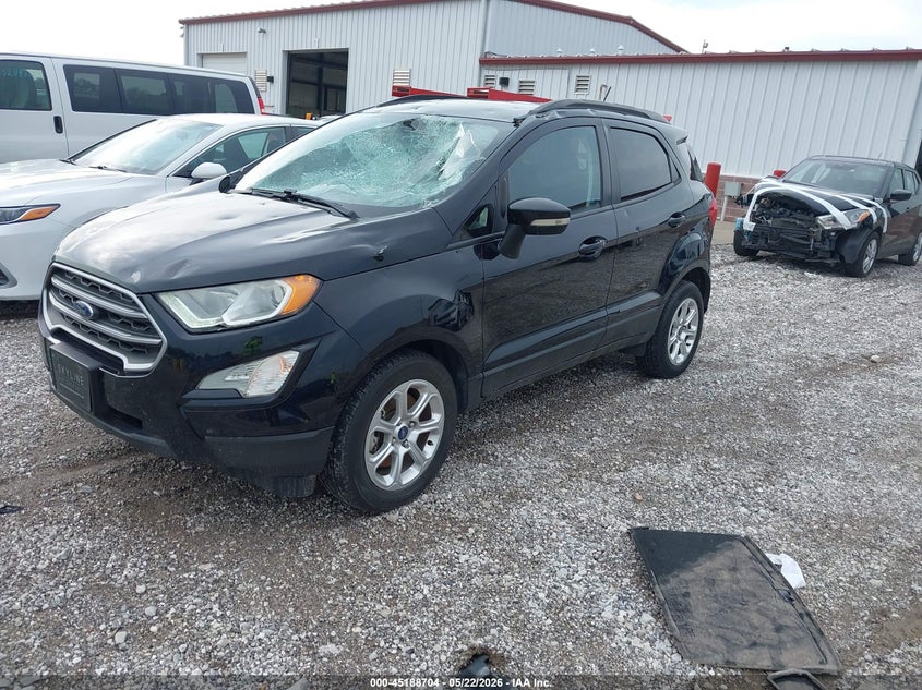 2018 Ford Ecosport VIN MAJ3P1TE0JC241326 IAAI salvage auction — HAIL, Clear (Missouri), sold $825 on 2026-07-13 (photo 2)