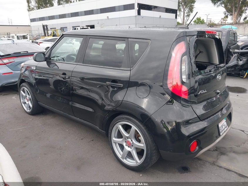 2019 Kia Soul VIN KNDJP3A57K7006013 IAAI salvage auction — REAR END, Salvage Title, sold $575 on 2026-07-22 (photo 3)