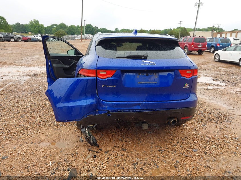 2019 Jaguar F-pace VIN SADCM2FV6KA610227 IAAI salvage auction — REAR END, Salvage (North Carolina), sold $6,200 on 2026-07-27 (photo 6)
