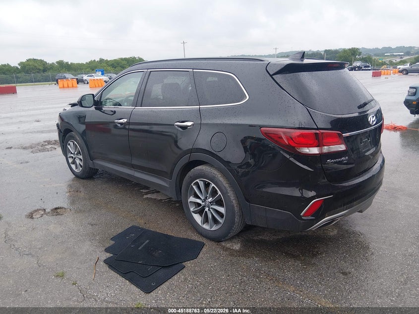 2019 Hyundai Santa fe VIN KM8SMDHF0KU302697 IAAI salvage auction — FRONT END, Salvage (Missouri), sold $1,300 on 2026-07-16 (photo 3)