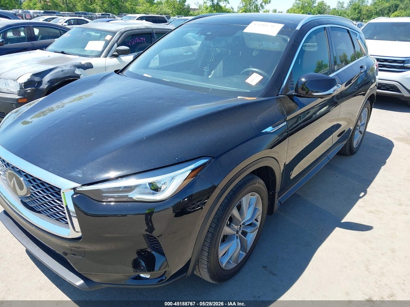 2021 Infiniti Qx50 VIN 3PCAJ5CB4MF127126 IAAI salvage auction — HAIL, Salvage Title, sold $11,550 on 2026-07-14 (photo 6)