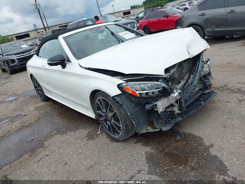 2023 Mercedes-benz C-klasse VIN W1KWK8DB9PG124225 IAAI salvage auction — FRONT END, Original (Texas), sold $3,950 on 2026-07-20 (photo 1)