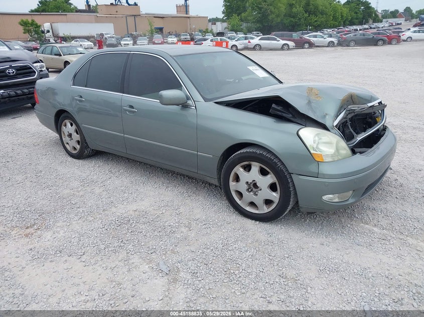 2003 Lexus Ls 430 VIN JTHBN30F730112197 IAAI salvage auction — FRONT END, Salvage (Idaho), sold $475 on 2026-07-22 (photo 1)