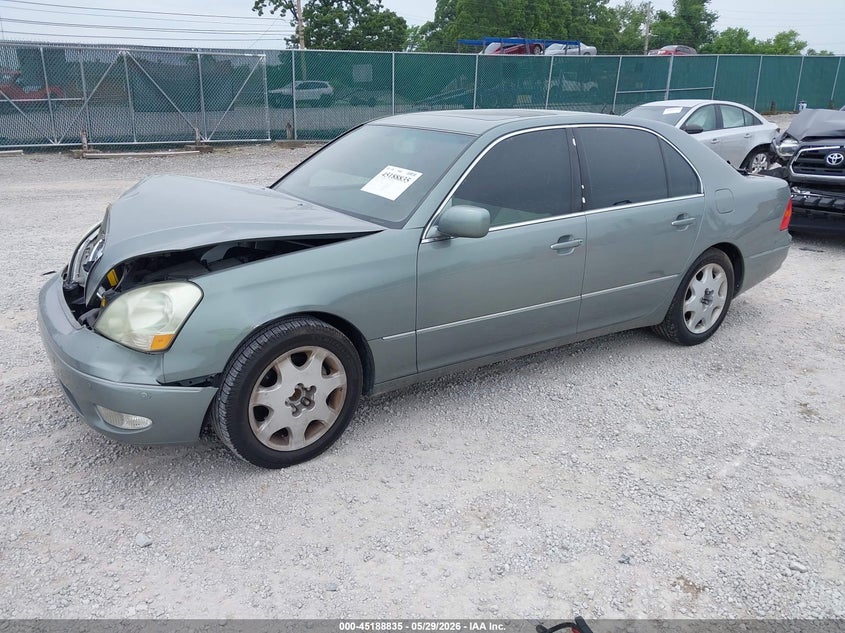 2003 Lexus Ls 430 VIN JTHBN30F730112197 IAAI salvage auction — FRONT END, Salvage (Idaho), sold $475 on 2026-07-22 (photo 2)