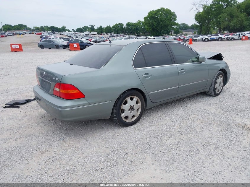 2003 Lexus Ls 430 VIN JTHBN30F730112197 IAAI salvage auction — FRONT END, Salvage (Idaho), sold $475 on 2026-07-22 (photo 4)