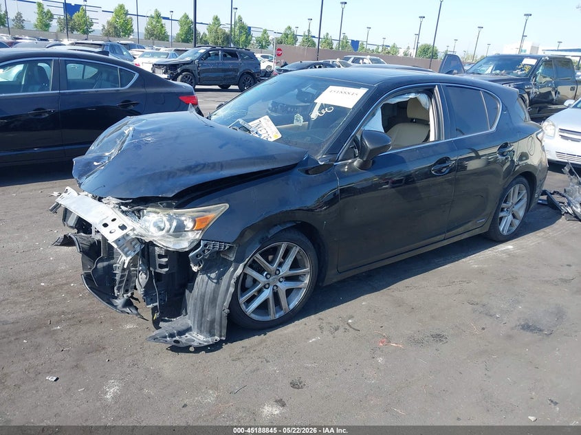 2015 Lexus VIN JTHKD5BH1F2249383 IAAI salvage auction — RIGHT FRONT, Salvage Title, sold $675 on 2026-07-10 (photo 2)
