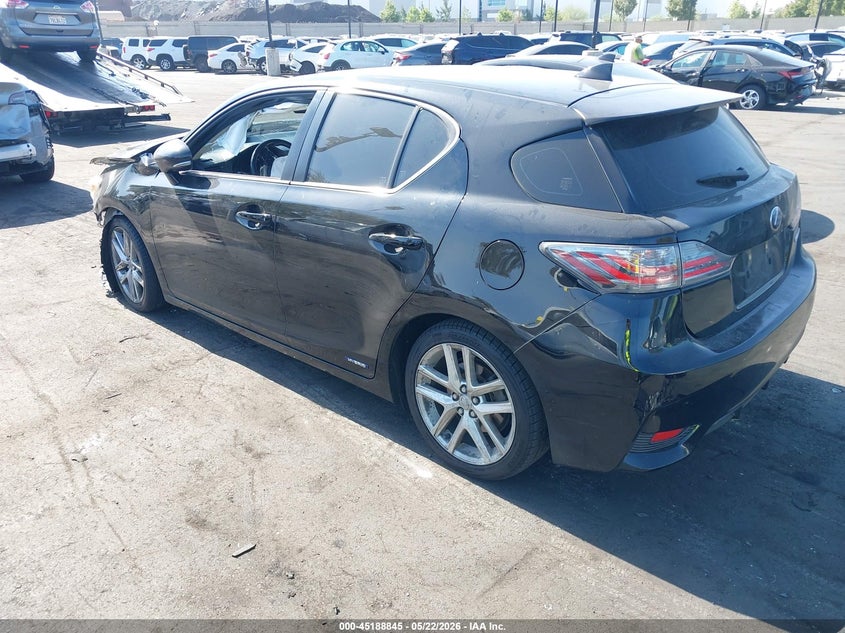 2015 Lexus VIN JTHKD5BH1F2249383 IAAI salvage auction — RIGHT FRONT, Salvage Title, sold $675 on 2026-07-10 (photo 3)