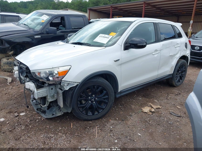 2017 Mitsubishi Outlander VIN JA4AP3AU3HZ044515 IAAI salvage auction — FRONT END, Salvage Title, sold $375 on 2026-07-29 (photo 2)