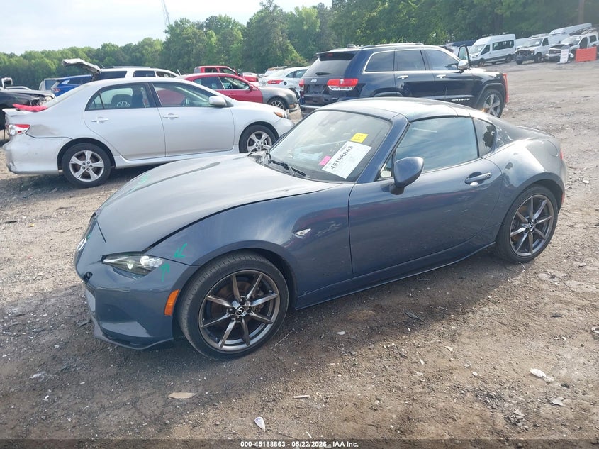 2020 Mazda Mx-5 VIN JM1NDAM75L0416945 IAAI salvage auction — FRONT END, Salvage Title, sold $4,050 on 2026-07-19 (photo 2)