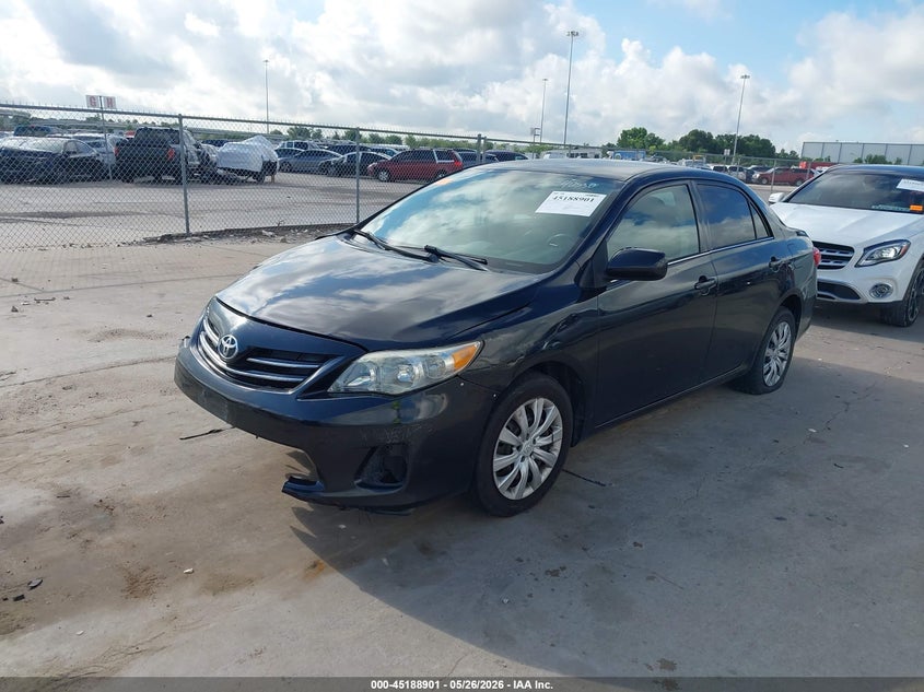 2013 Toyota Corolla VIN 5YFBU4EE2DP161177 IAAI salvage auction — FRONT END, Original (Texas), sold $1,250 on 2026-07-23 (photo 2)
