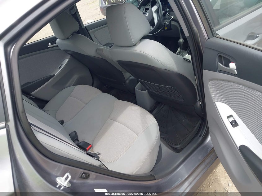 2013 Hyundai Accent VIN KMHCT4AE5DU507542 IAAI salvage auction — FRONT END, Salvage Title, sold $1,425 on 2026-07-21 (photo 8)