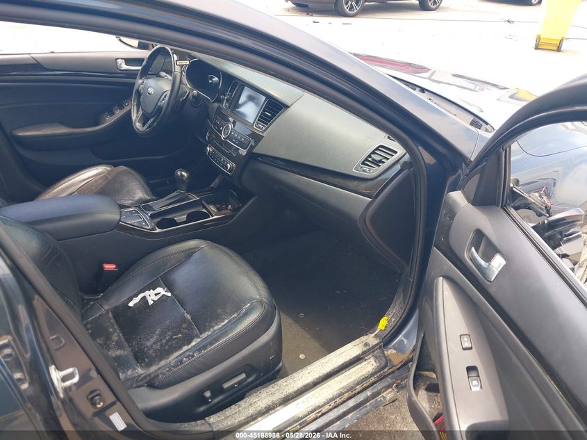 2014 Kia Cadenza VIN KNALN4D74E5123465 IAAI salvage auction — FRONT END, Clear (Indiana), sold $700 on 2026-07-09 (photo 5)